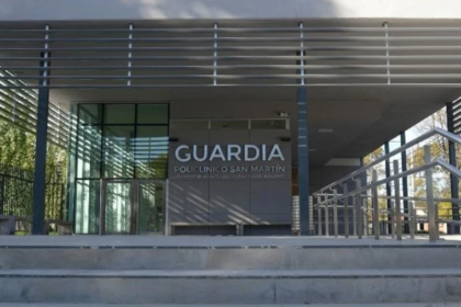 Policlínico San Martín, establecimiento de salud ubicado en la zona sur de la ciudad de Rosario.