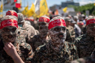 Integrantes de la Fuerza Quds, brazo de operaciones externas de la Guardia Revolucionaria Islámica de Irán.