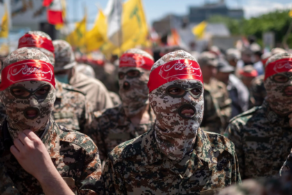 Integrantes de la Fuerza Quds, brazo de operaciones externas de la Guardia Revolucionaria Islámica de Irán.