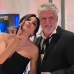 La actriz Romina Gaetani junto a quien fuera su novio, en tiempos anteriores al proceso judicial.