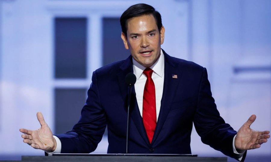 Marco Rubio, político y diplomático conservador estadounidense de ascendencia cubana, miembro del Partido Republicano y actual secretario de Estado de los Estados Unidos.