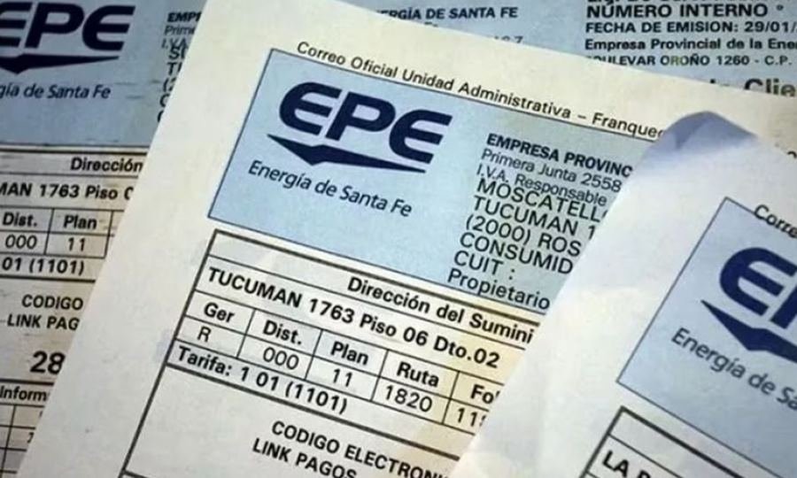 Detalle de boletas de luz de la EPE, documento central para el control del consumo eléctrico en los hogares.
