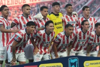 Formación de Unión en la temporada 2026, antes del inicio de un nuevo compromiso del torneo Apertura. Foto de archivo.