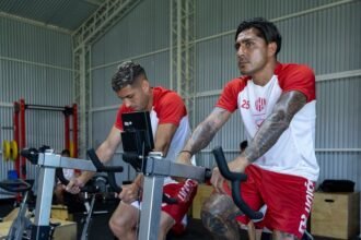 El plantel de Unión realiza trabajos de pretemporada en Uruguay, afinando detalles físicos y futbolísticos de cara al inicio del Torneo Apertura. Foto: Prensa Unión.