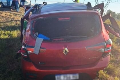 Accidente fatal sobre la ruta nacional 9, a la altura del kilómetro 221, en jurisdicción de Ramallo.