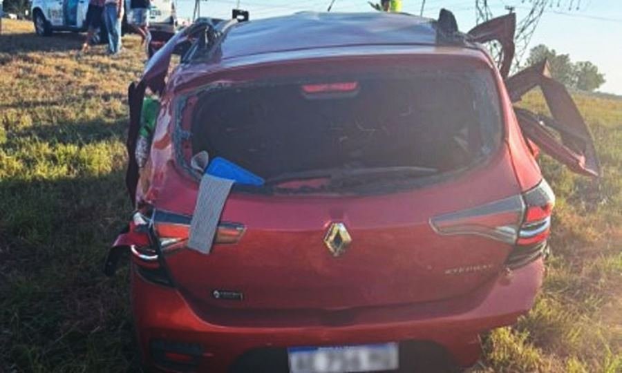 Accidente fatal sobre la ruta nacional 9, a la altura del kilómetro 221, en jurisdicción de Ramallo.