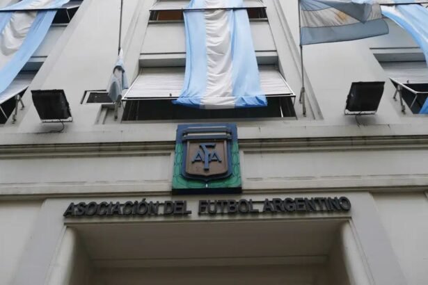 Sede de la Asociación del Fútbol Argentino (AFA) en Buenos Aires, en imagen de archivo.