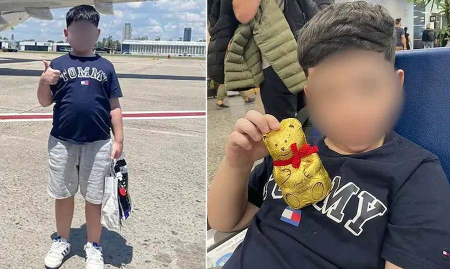 Bastian, nene de 8 años, permanece en recuperación tras sufrir un accidente en la zona de médanos de Pinamar.