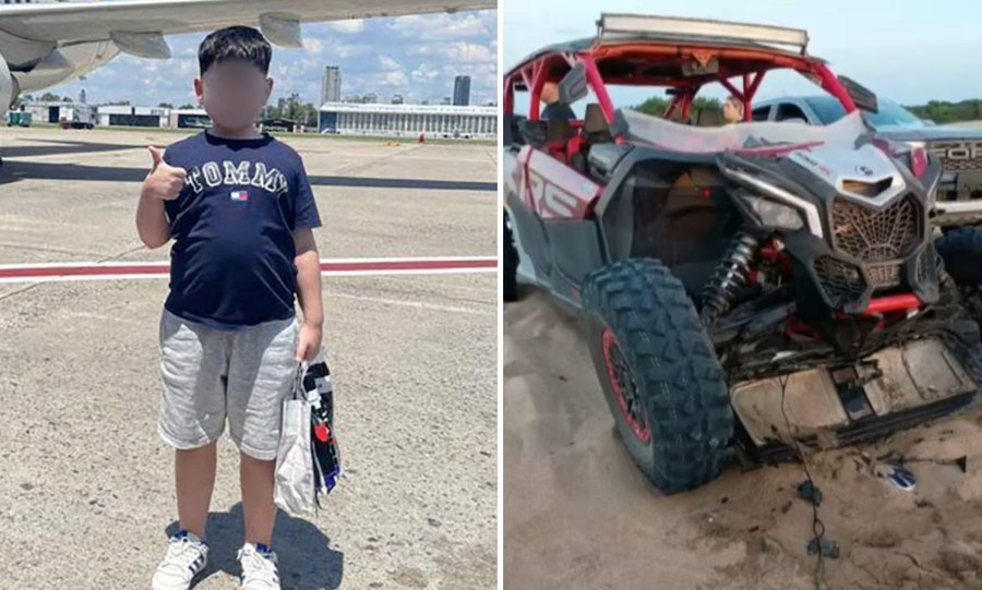 El siniestro en Pinamar ocurrió cuando la UTV en la que viajaba Bastián chocó contra una camioneta 4x4.