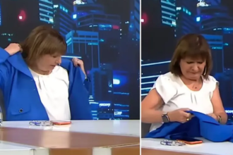 Patricia Bullrich durante una entrevista televisiva en la que se refirió al precio de la indumentaria y a la compra de ropa en el exterior.