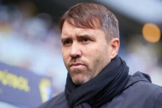 Eduardo “Chacho” Coudet en una imagen de archivo durante su etapa como entrenador en el fútbol profesional.