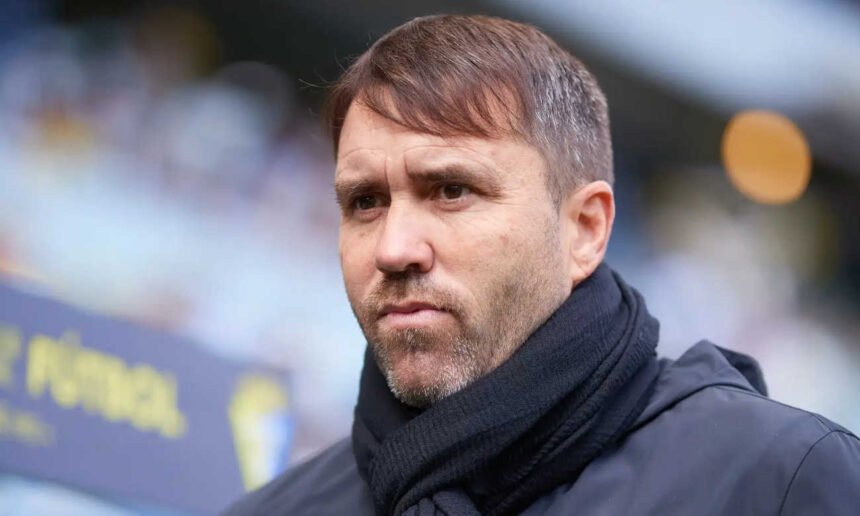 Eduardo “Chacho” Coudet en una imagen de archivo durante su etapa como entrenador en el fútbol profesional.