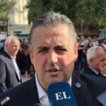 El ministro Pablo Cococcioni durante declaraciones sobre la situación policial en Santa Fe.