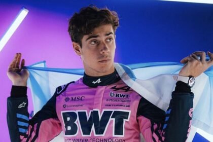 Franco Colapinto, piloto argentino de la Fórmula 1, símbolo del nuevo impulso de Alpine en la máxima categoría del automovilismo.