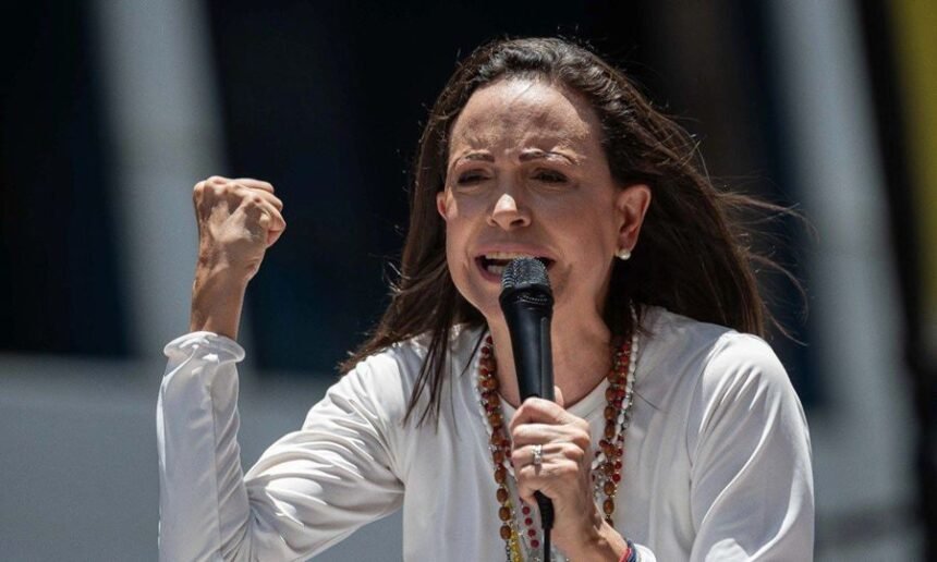 María Corina Machado, líder opositora venezolana. Foto de archivo.