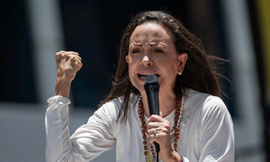 María Corina Machado, líder opositora venezolana. Foto de archivo.