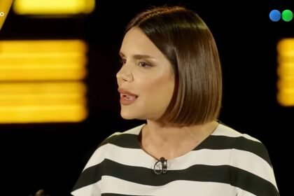 Daniela de Lucía durante una de las galas de Gran Hermano. Foto: archivo.