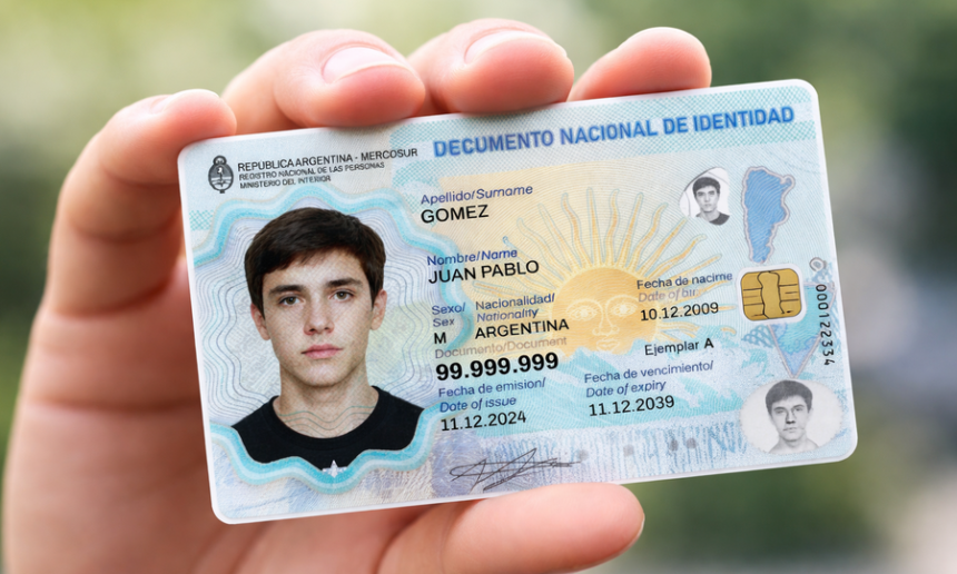 Nuevo modelo del Documento Nacional de Identidad con tecnología sin contacto y mayores estándares de seguridad.
