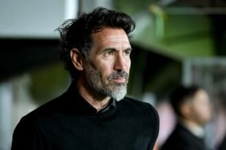 Eduardo Domínguez, en una imagen de archivo durante su etapa como director técnico.