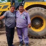 Jorge Testolini y Gerardo Martinelli, empleados municipales de San Javier, protagonistas de un acto de honestidad que conmovió a toda la provincia.