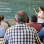 Espacio de formación para jóvenes y adultos en un entorno educativo. Imagen ilustrativa.