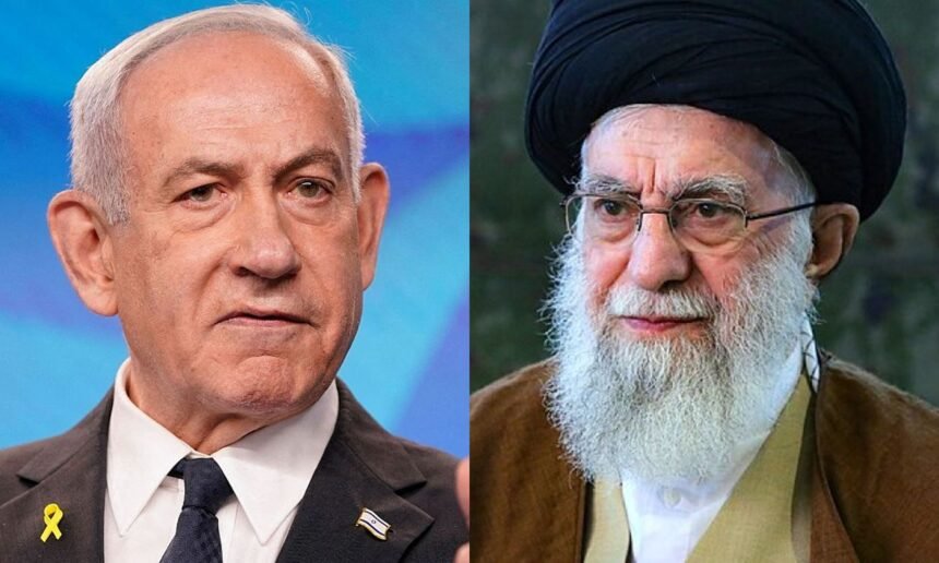 Benjamín Netanyahu y Alí Jameneí en imágenes de archivo, líderes de Israel e Irán en el marco de la tensión bilateral.