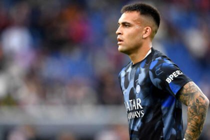 Lautaro Martínez en acción con el Inter de Milán, en una imagen de archivo durante un partido oficial. Foto de archivo.