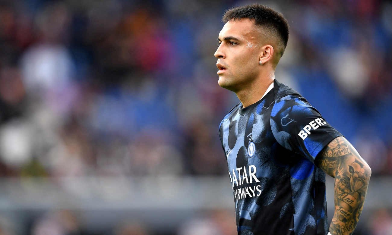 Lautaro Martínez en acción con el Inter de Milán, en una imagen de archivo durante un partido oficial. Foto de archivo.