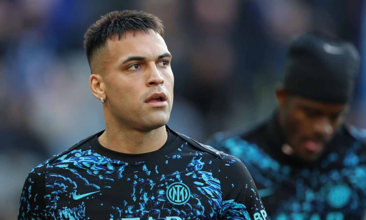 Lautaro Martínez en acción con el Inter de Milán, en una imagen de archivo durante un partido oficial.
