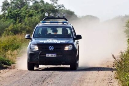 Patrullaje de la Guardia Rural “Los Pumas” en caminos rurales de la provincia de Santa Fe.
