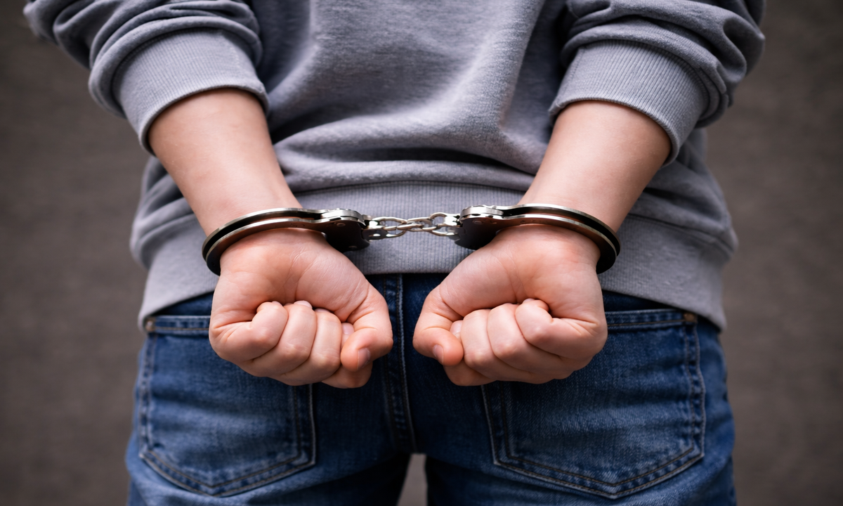 Foto ilustrativa: adolescente esposado, representación del debate sobre la baja de la edad de imputabilidad.