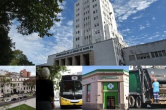 Edificios públicos, transporte, bancos y servicios urbanos de Santa Fe, sectores donde se siente el impacto del paro nacional convocado por la CGT.