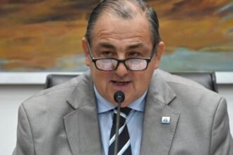 Juan Pablo Poletti, intendente de la ciudad de Santa Fe, durante una actividad oficial vinculada a la gestión municipal. Foto de archivo.