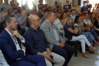 El intendente Juan Pablo Poletti durante la presentación del Plan de Presidencia del Concejo Municipal de Santa Fe.