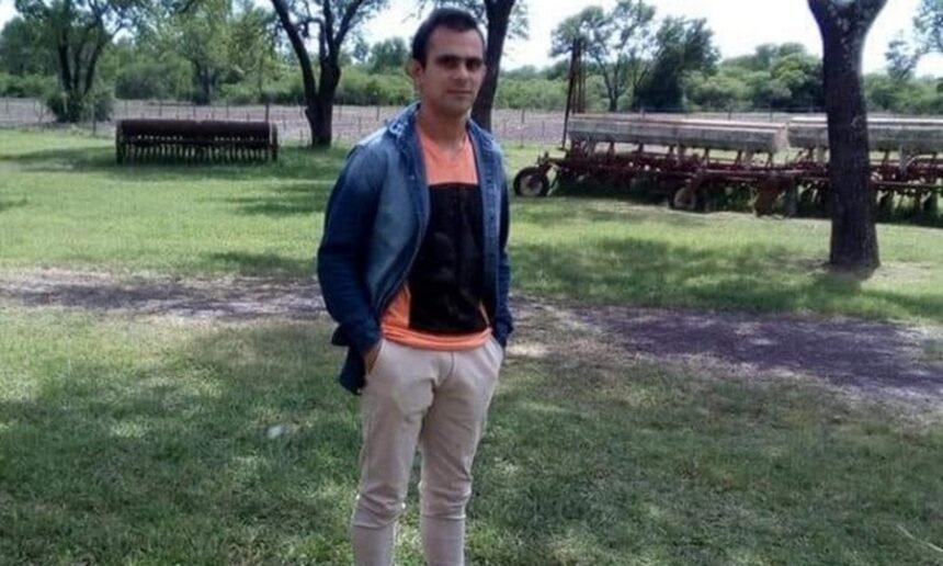 El suboficial Oscar Valdez, integrante del Cuerpo de Guardia de Infantería de la Policía de Santa Fe.