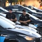 Efectivos de la Policía de Santa Fe durante un operativo de rutina. Foto: archivo.