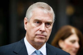 El príncipe Andrés durante una aparición pública oficial en el Reino Unido.