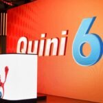 Sala de sorteos de Lotería de Santa Fe durante una emisión del Quini 6.