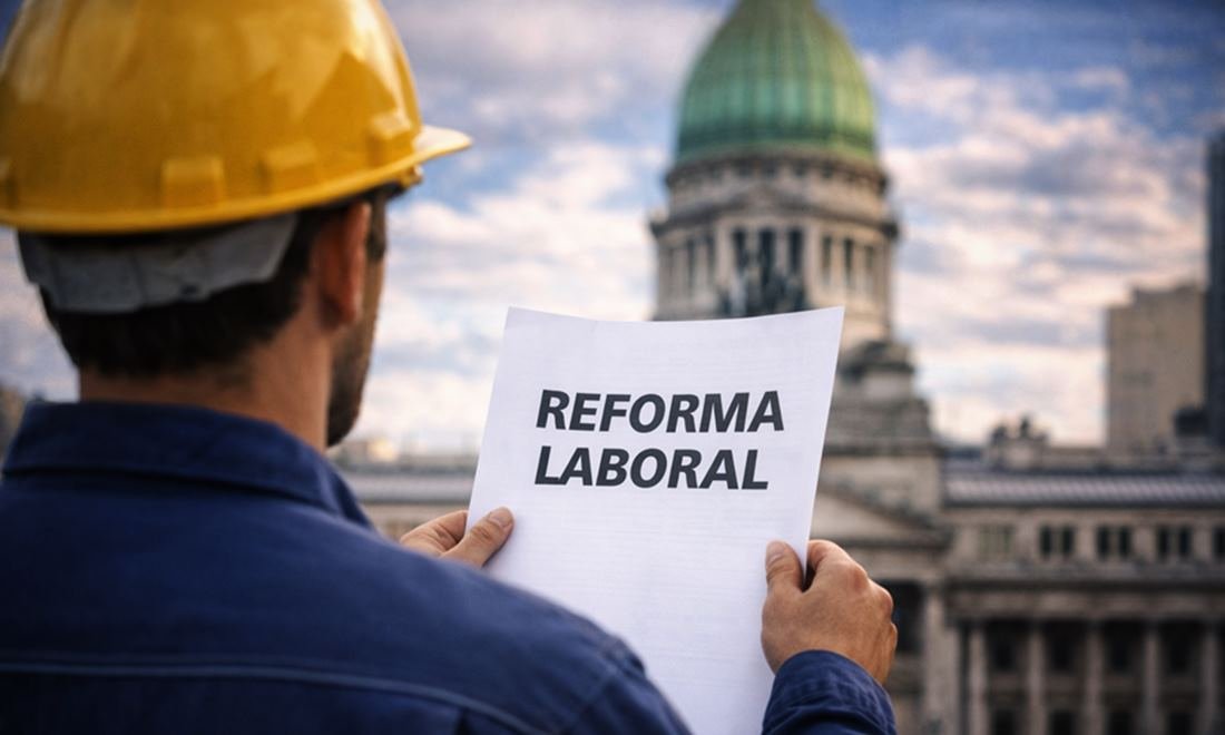Representación simbólica de la Reforma Laboral 2026, el proyecto que busca modificar las reglas del empleo en Argentina. Foto de archivo.