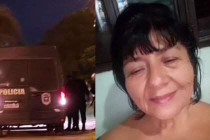 Investigadores trabajaron en la zona del cementerio de Termas de Río Hondo, donde fue hallado el cuerpo de la víctima. (Foto de archivo)