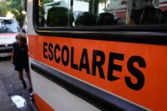 Movilidad escolar en Santa Fe: vehículos habilitados para el traslado de estudiantes.
