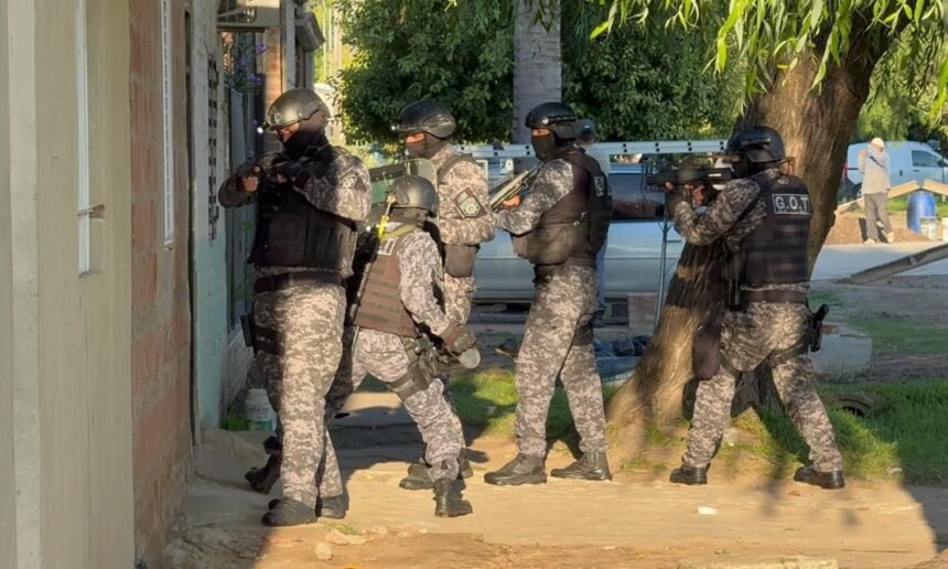 Allanamientos de la PDI en Recreo por la investigación de un homicidio y secuestro de droga. Foto: archivo.