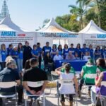 Docentes durante una jornada de protesta en defensa de la educación pública. Foto de archivo.