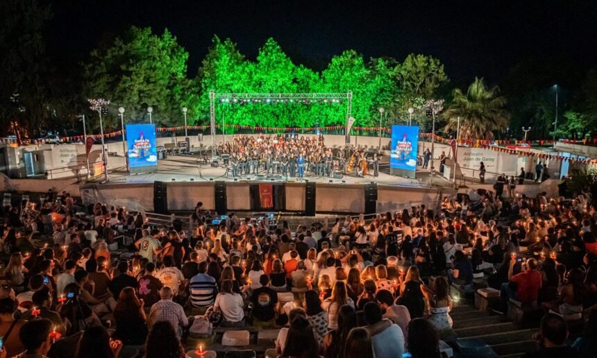 El Anfiteatro Municipal Juan de Garay es uno de los principales escenarios culturales de la ciudad y sede de espectáculos musicales y eventos abiertos al público. (Foto: archivo)