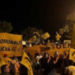 Afiliados de ASOEM se movilizan en reclamo de mejoras salariales y condiciones laborales, en una imagen de archivo.