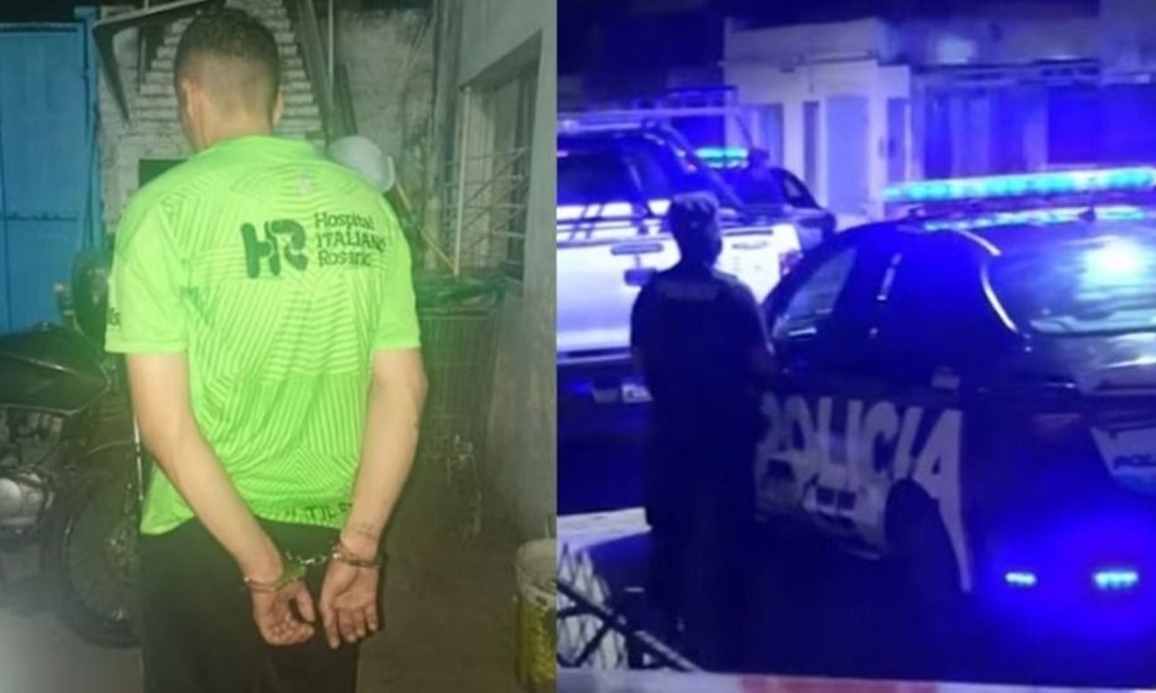 La barbería del barrio Roque Sáenz Peña donde ocurrió el ataque armado y el joven de 25 años detenido por el crimen del bebé de 15 meses en Rosario.
