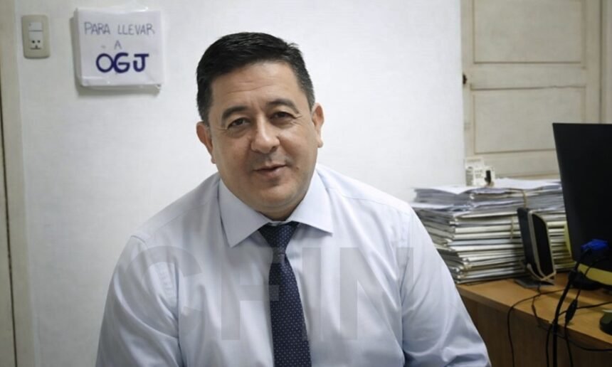 El fiscal Leandro Benegas en una imagen de archivo, imputado en una causa por presunto abuso sexual que se investiga en la ciudad de Vera.