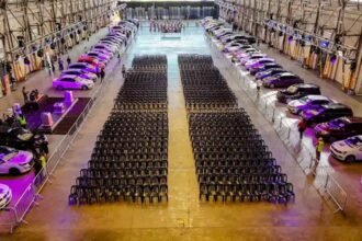Exhibición de bienes incautados al delito durante una subasta pública organizada por la provincia de Santa Fe. Foto de archivo.