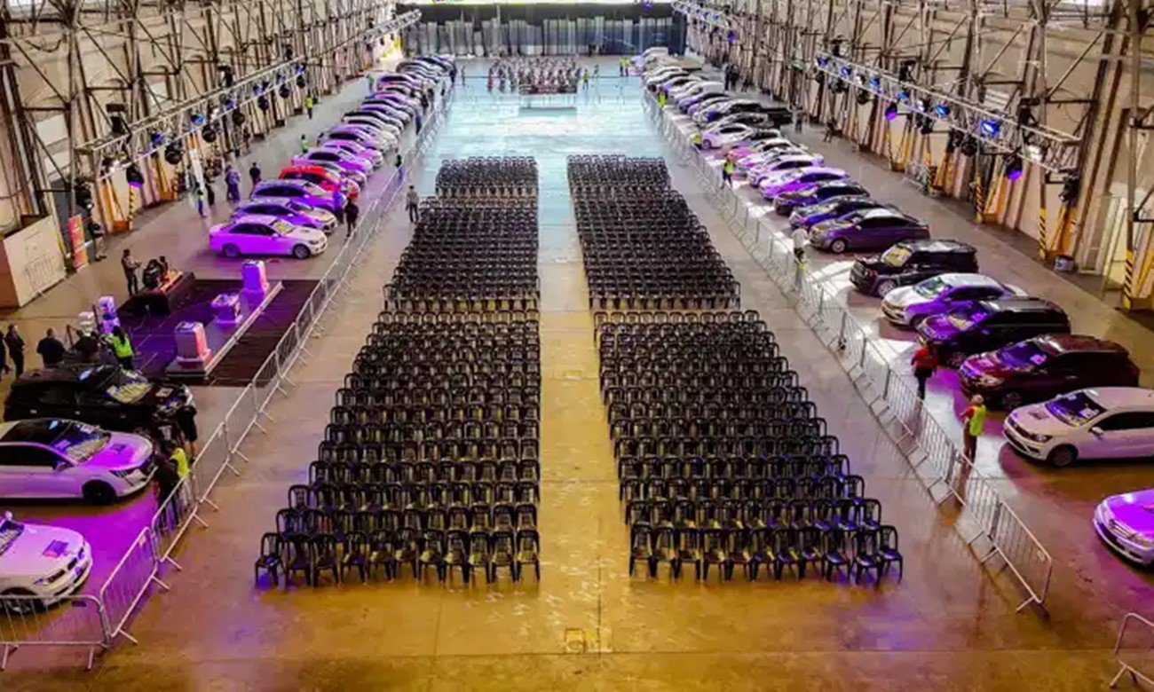 Exhibición de bienes incautados al delito durante una subasta pública organizada por la provincia de Santa Fe. Foto de archivo.