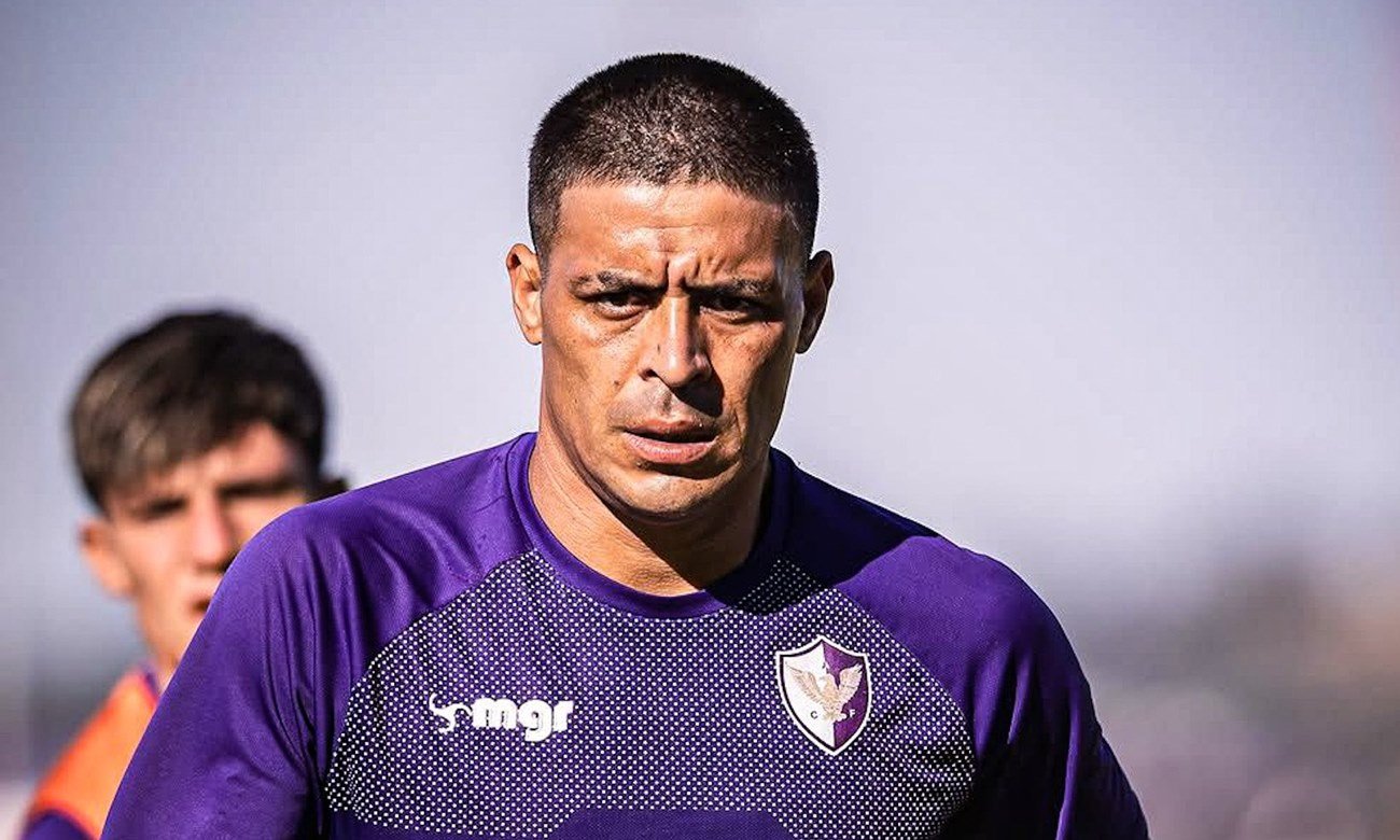 Brian Fernández durante su paso por Fénix de Uruguay, en una imagen de archivo previa a su desvinculación del club.